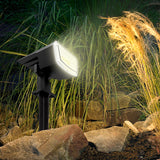 Solar Lights Outdoor Waterproof IP65, Auto On/Off Solar Spot Lights, Solar Powered Garden, 2-in-1 Solars Landscape Light，Spot Lights Outdoor ,