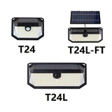 Solar Lights Outdoor Waterproof, 300° Angle & 3 Lighting Modes Motion Sensor Outdoor Lights,  Solar Powered Flood Wall Lights IP65 for Home Patio Fence Yard Deck Garage Street