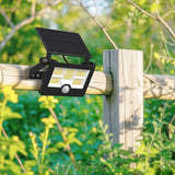 Solar with USB Convenient Charging Outdoor Lights,Ultra Bright Floodlight, Motion Sensing Lights,Waterproof Safetylight,Adjustable Wide-Angle Wall Lights,Sunblast Atomic Beam, Courtyard,Garage, Deck