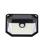 Solar Lights Outdoor Waterproof, 300° Angle & 3 Lighting Modes Motion Sensor Outdoor Lights,  Solar Powered Flood Wall Lights IP65 for Home Patio Fence Yard Deck Garage Street