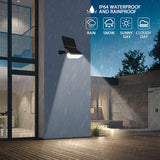 Solar Lights Outdoor Waterproof IP65, Auto On/Off Solar Spot Lights, Solar Powered Garden, 2-in-1 Solars Landscape Light，Spot Lights Outdoor ,Larger Battery, Long-lasting Power Supply