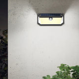 Solar Lights Outdoor Waterproof, 300° Angle & 3 Lighting Modes Motion Sensor Outdoor Lights,  Solar Powered Flood Wall Lights IP65 for Home Patio Fence Yard Deck Garage Street