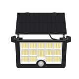 Solar with USB Convenient Charging Outdoor Lights,Ultra Bright Floodlight, Motion Sensing Lights,Waterproof Safetylight,Adjustable Wide-Angle Wall Lights,Sunblast Atomic Beam, Courtyard,Garage, Deck