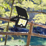 Solar with USB Convenient Charging Outdoor Lights,Ultra Bright Floodlight, Motion Sensing Lights,Waterproof Safetylight,Adjustable Wide-Angle Wall Lights,Sunblast Atomic Beam, Courtyard,Garage, Deck