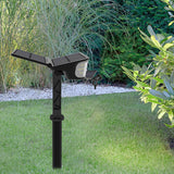 Solar Lights Outdoor Waterproof IP65, Auto On/Off Solar Spot Lights, Solar Powered Garden, 2-in-1 Solars Landscape Light，Spot Lights Outdoor ,Larger Battery, Long-lasting Power Supply