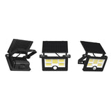Solar with USB Convenient Charging Outdoor Lights,Ultra Bright Floodlight, Motion Sensing Lights,Waterproof Safetylight,Adjustable Wide-Angle Wall Lights,Sunblast Atomic Beam, Courtyard,Garage, Deck