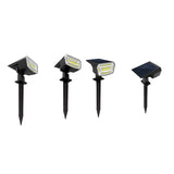 Solar Lights Outdoor Waterproof IP65, Auto On/Off Solar Spot Lights, Solar Powered Garden, 2-in-1 Solars Landscape Light，Spot Lights Outdoor ,