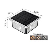 Solar Fence Lights Outdoor, New Up Down Lighting Fence Lights Solar Powered  , IP65 Waterproof Solar Wall Light for Backyard Wall Pathway Deck Patio Decor